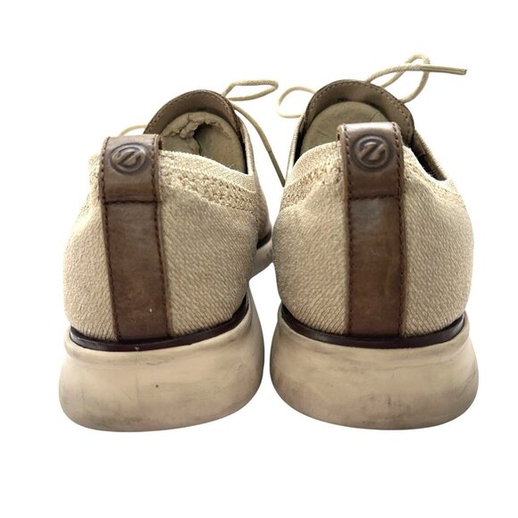 Cole Haan Shoes Mens Size 10 2.ZEROGRAND Wingtip Oxfords Knit C35257 Beige main image 8